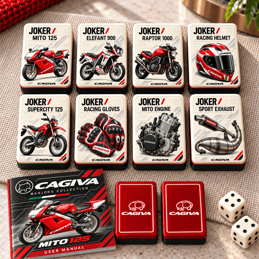 Premium CGV Mahjong Tiles Set TTMH