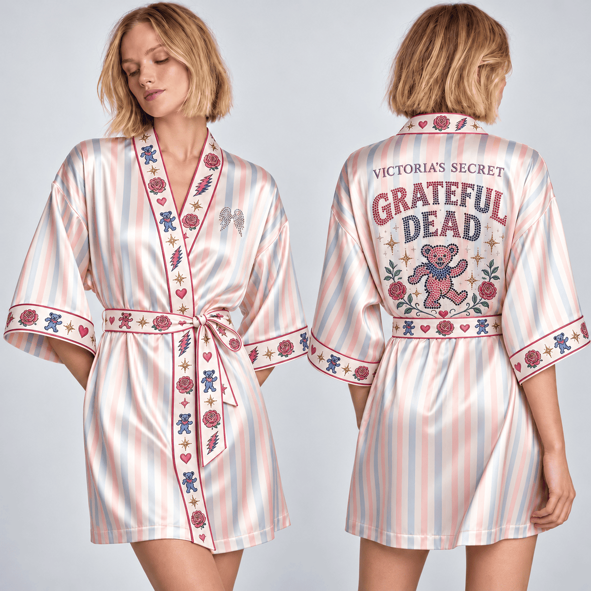 PREMIUM GRFD Satin Robe BMD