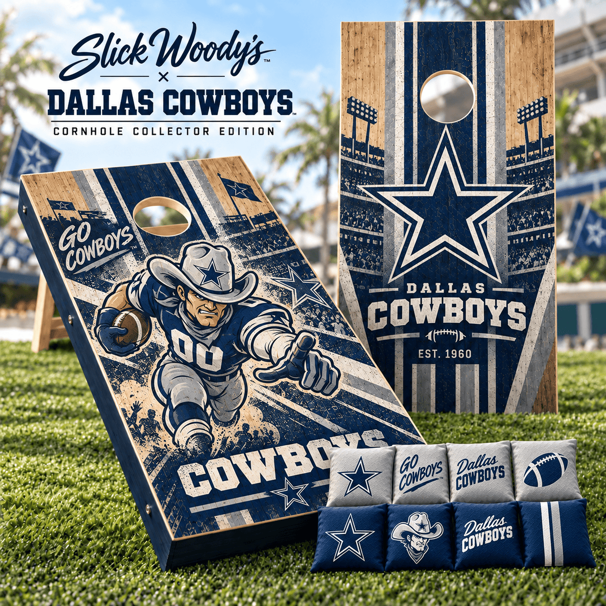 DLCB Premium Cornhole Game Set NTNA