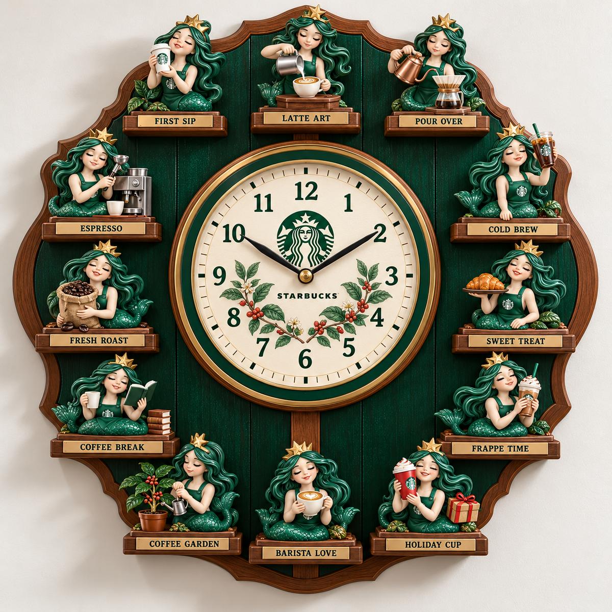 STBK Premium Mascot Sculpture Clock Collection PTKL