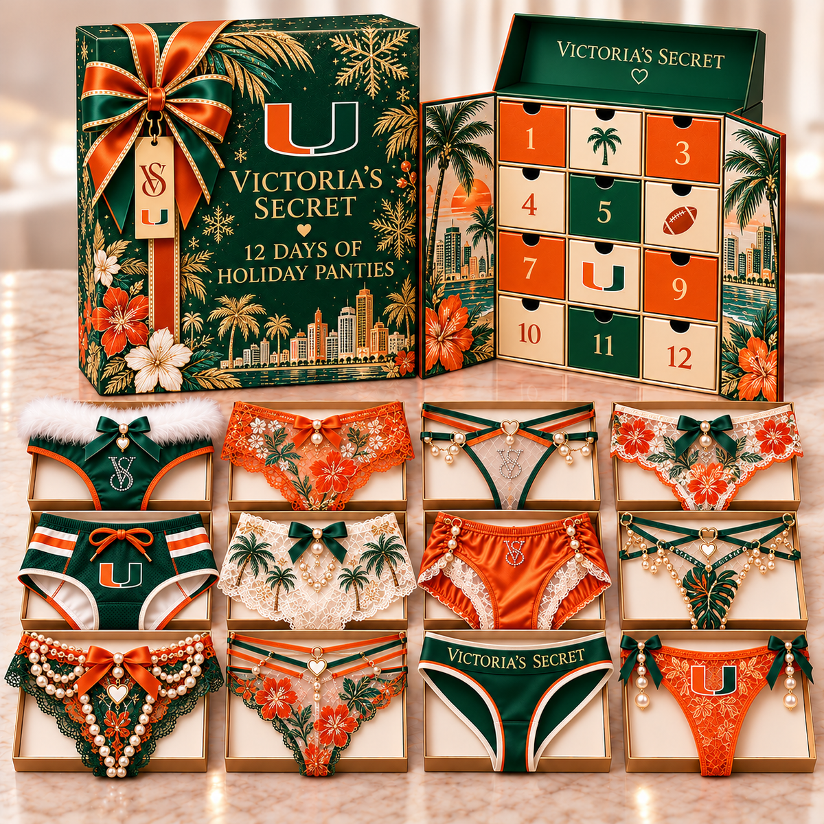 MHC 12 Days of Holiday Panties Advent Calendar BMD