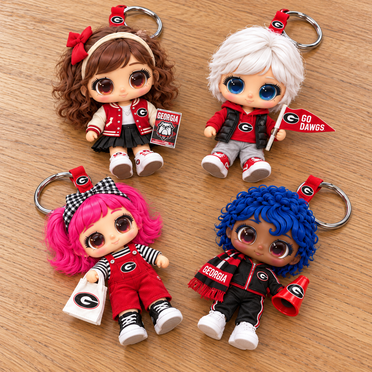 Premium GGBD Plush Keychain Collection NTVA