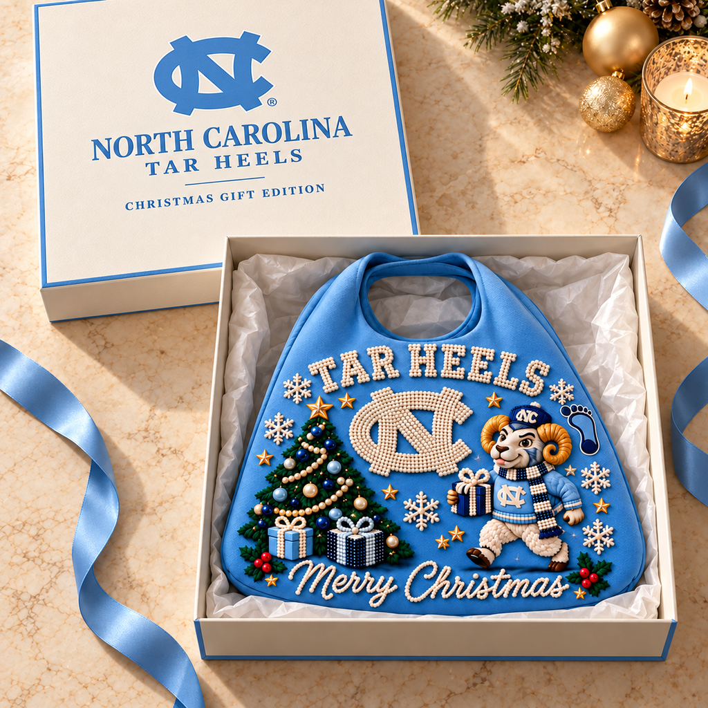 Premium UNC Pearl-Embellished Christmas Hobo Bag PVNA