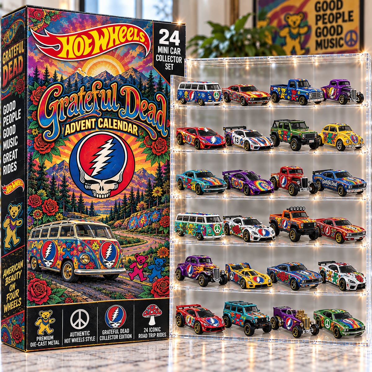 GRFD Premium Mini Car Advent Calendar NTNA