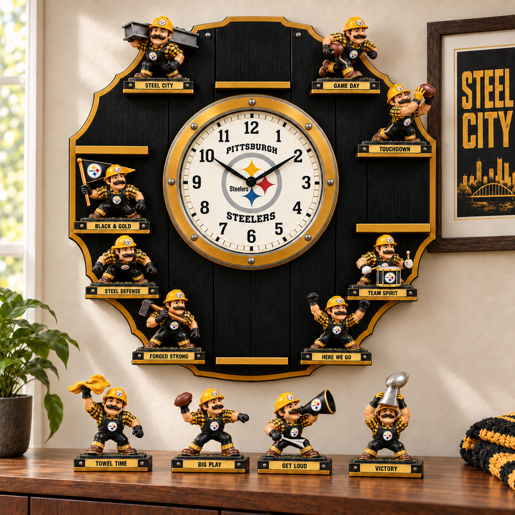 PBS Premium Mascot Sculpture Clock Collection PTKL