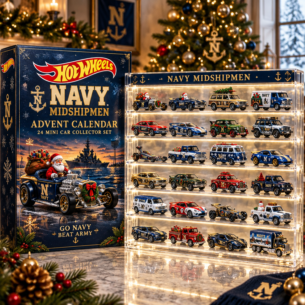 Navy Midshipmen Premium Mini Car Advent Calendar
