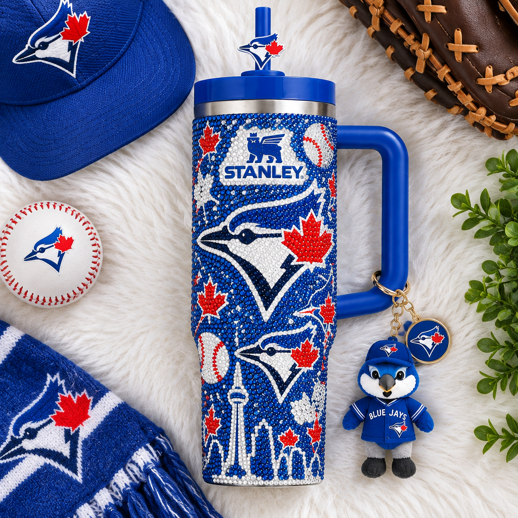 Toronto Blue Jays 40oz Tumbler With Handle TTNL
